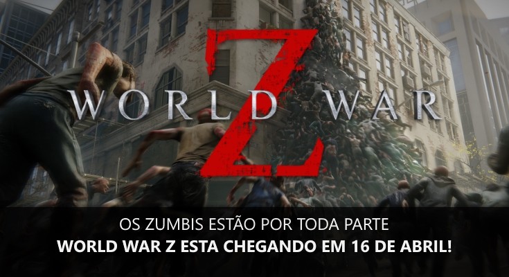 World War Z recebeu o seu trailer de lançamento, confira mais detalhes!