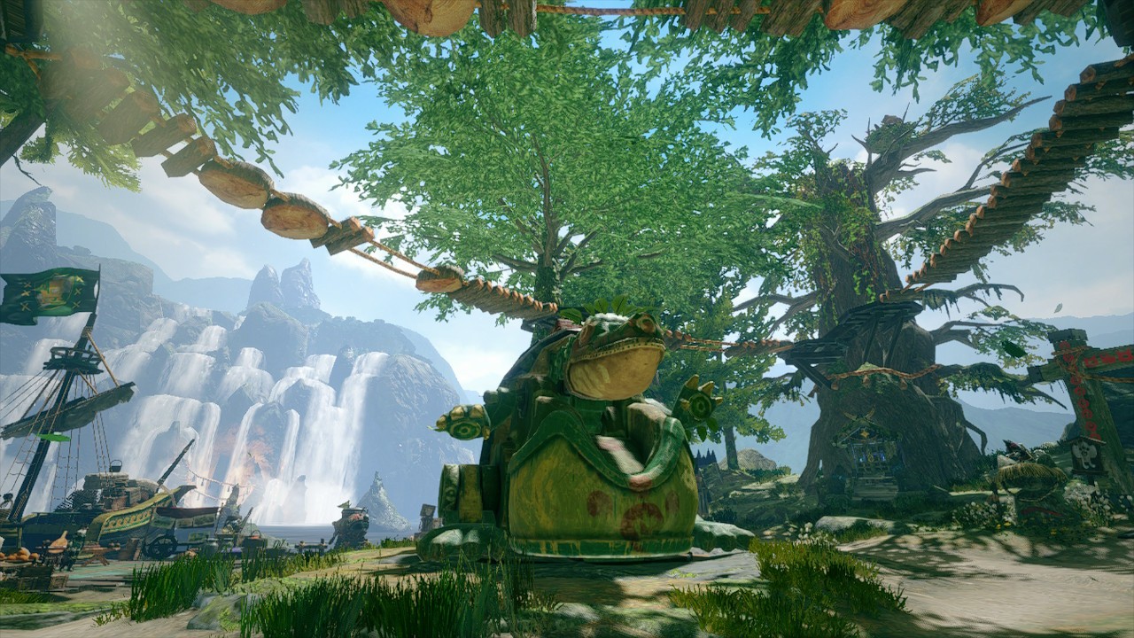 Monster Hunter Rise (Imagem capturada no Nintendo Switch)