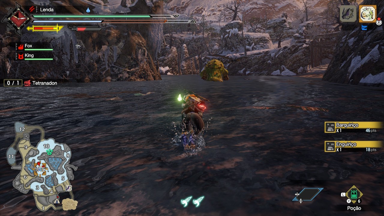 Monster Hunter Rise (Imagem capturada no Nintendo Switch)