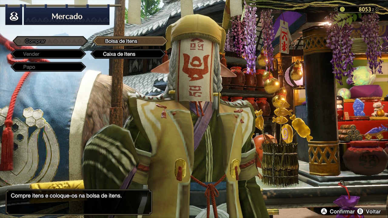 Monster Hunter Rise (Imagem capturada no Nintendo Switch)