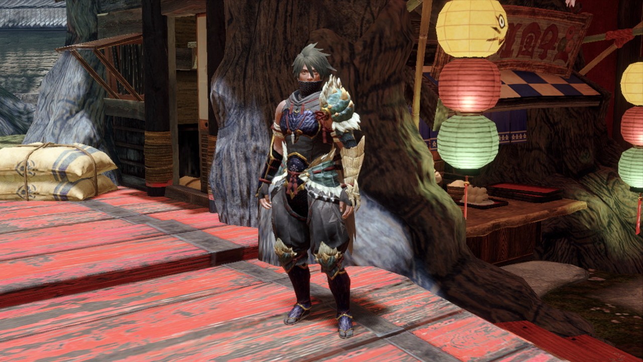 Monster Hunter Rise (Imagem capturada no Nintendo Switch)